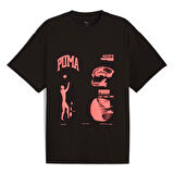 Excavation Erkek Siyah Basketbol T-Shirt 63066401