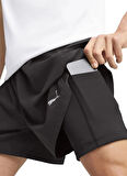 52661101 M RUN VELOCITY 2IN1 SHORT Lastikli Bel Regular Fit Siyah Erkek Şort