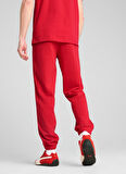 63018302 Ferrari Race Sweatpants Ro Kırmızı Lastikli Bel Regular Fit Erkek Eşofman Altı