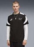 Puma 63251501 BMW MMS MT7+ TEE PUMA Blac Siyah Yuvarlak Yaka Regular Fit Düz Erkek T-Shirt