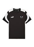 Puma 63251501 BMW MMS MT7+ TEE PUMA Blac Siyah Yuvarlak Yaka Regular Fit Düz Erkek T-Shirt
