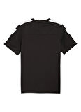 Puma 63251501 BMW MMS MT7+ TEE PUMA Blac Siyah Yuvarlak Yaka Regular Fit Düz Erkek T-Shirt