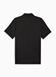 63018501 Ferrari Race Cloudspun Pol Siyah Polo Yaka Regular Fit Erkek T-Shirt