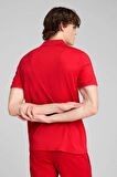 Ferrari Race Polo Kırmızı Erkek Kısa Kol T-Shirt