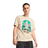 F1 Miami Erkek Bej Günlük Stil T-Shirt 63017613