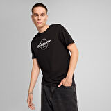 F1 Japan  Erkek Siyah Günlük Stil T-Shirt 63017501