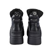 Kadın Oxford ( Klasik) 1622608 Buffalo GOSPHER HIKE MID PAD - VEGAN Nappa- Black