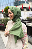 Mint Yeşili  Cotton Pamuk Şal 952