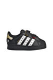 adidas Bebek  Siyah  Sneaker SUPERSTAR LED LIGHTS CF I JQ2806
