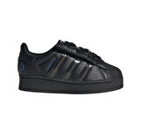 JS1295-B adidas Superstar Led Lıghts Cf El I Bebek Spor Ayakkabı Siyah