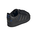 JS1295-B adidas Superstar Led Lıghts Cf El I Bebek Spor Ayakkabı Siyah