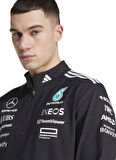 JV5745 MERCEDES TM QZIP M 2  Siyah Regular Fit Sweatshirt
