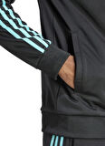 adidas JV5355 MER DNA TT M Siyah Normal Düz Erkek Zip Ceket
