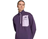 adidas Mer Pw Flctop M Erkek Günlük Sweatshirt JX8815 Mor