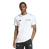 Mercedes Dna Erkek Beyaz Günlük Stil T-Shirt JV5457