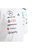 adidas Çocuk  Beyaz  T-shirt MER DR JSYW RY JX5803