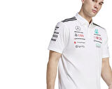 adidas Mer Tm Polo Wm Erkek Antrenman Polo Tişört JW0586 Beyaz