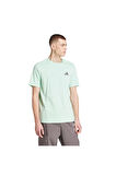 adidas Yeşil Erkek   T-Shirt MER PW GFXTEE M JY3033