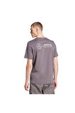 adidas Erkek Gri  T-Shirt MER PW GFXTEE M JY3032