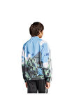 adidas Çocuk  Mavi  Ceket AOP TRACKTOP JZ9934