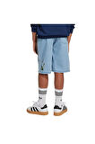 adidas Çocuk  Mavi  Şort DENIM GFX SHORT JZ9938