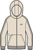 adidas Çocuk  Beyaz  Sweatshirt GFX FZ HOODIE JZ9932