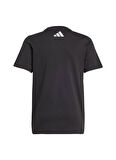 adidas Baskılı Siyah Erkek T-Shirt JZ0901-MER DNA GFTEE Y