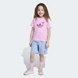adidas JZ9943 TEE D SHORT SET Çocuk Eşofman Takımı