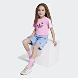 adidas JZ9943 TEE D SHORT SET Çocuk Eşofman Takımı
