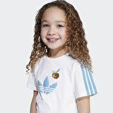 adidas JZ9942 TEE D SHORT SET Çocuk Eşofman Takımı