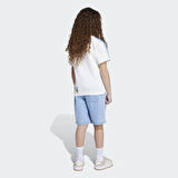 adidas JZ9942 TEE D SHORT SET Çocuk Eşofman Takımı