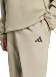 adidas KA4059 M CT Q4 SS PT Bej Lastikli Bel Erkek Eşofman Altı
