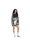 adidas Kadın  Siyah  Elbise SEQUINS DRESS KE9798