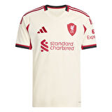 Liverpool FC 2025/26 Deplasman Erkek Bej Futbol Forma JV6487