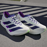 Adizero Adios Pro 4 Erkek Beyaz Koşu Ayakkabısı JR1656