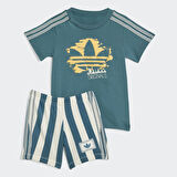 adidas KC0772 TEE SHORT SET Çocuk Eşofman Takımı
