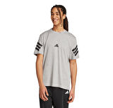 JW4785-E adidas M Fı 3S Reg T Erkek T-Shirt Gri