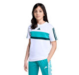 JX0192-C adidas J 3S Tıb T &amp;Ccedil;ocuk T-Shirt Beyaz