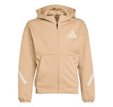 JW4004-C adidas J Z.n.e.fz &amp;Ccedil;ocuk Ceket Kahve
