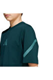 adidas Çocuk  Yeşil  T-shirt J ZNE TEE JW2432