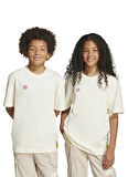 adidas Düz Açık Bej Erkek Çocuk T-Shirt JL9180 J SIM GFX T