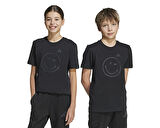 adidas J Smı Tee Çocuk Günlük Tişört JN2160 Siyah