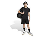 adidas J Smı Tee Çocuk Günlük Tişört JN2160 Siyah