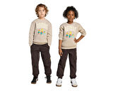 adidas Lk Sim Jog Çocuk Günlük Eşofman Takımı JL9197 Krem