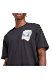 adidas  Erkek  Siyah  T-shirt M PHOTO T JM6446