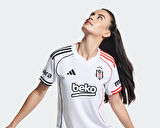 adidas Super Lig Kadın Beşiktaş JK 25/26 İç Saha Forması JN9935 Beyaz