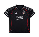 JN9926-C adidas Bjk Beşiktaş 25-26 &amp;Uuml;&amp;ccedil;&amp;uuml;nc&amp;uuml; &amp;Ccedil;ocuk Forma Siyah