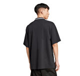 JW5897-E adidas Loose Polo Erkek T-Shirt Siyah