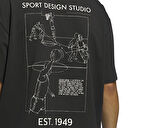 adidas Asd Fastbrk Tee Unisex Günlük Tişört JW6644 Siyah