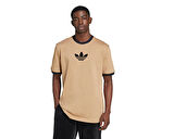 adidas Oversize Tee Erkek Günlük Tişört JX1516 Kahverengi